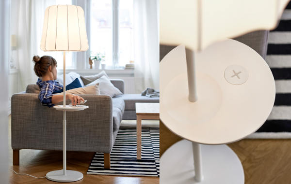 IKEA lanseaza mobila cu incarcator wireless incorporat